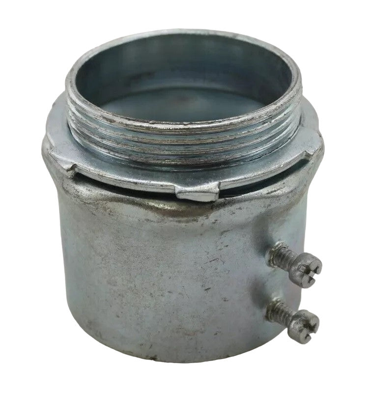 TOPAZ 639S OR EQUAL SS 3-1/2 INCH STEEL CONNECTOR FOR EMT OR RIGID CONDUIT