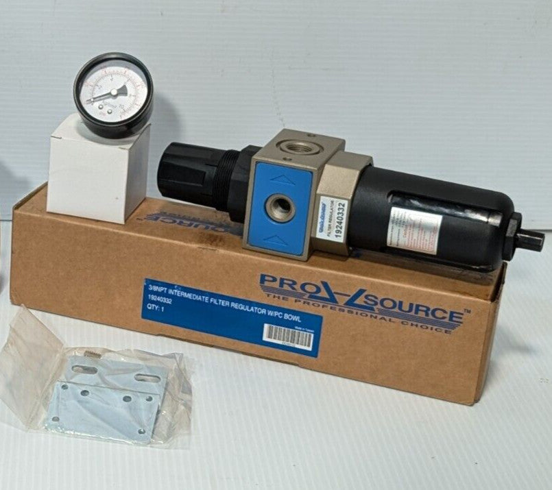 Pro-Source 19240332 Intermediate Filter Regulator w/PC bowl
